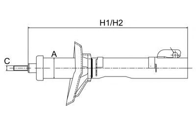 SCT GERMANY z3210g -  Амортизатор